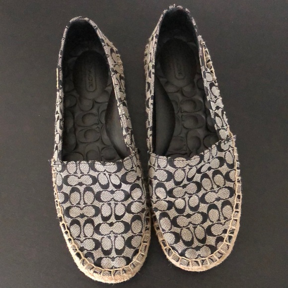 Coach Shoes - Coach  black espadrilles